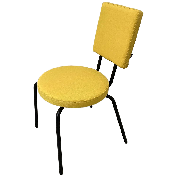 2/1 Dining chair yellow 0