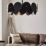 Vegas Pendant Lamp Brass Black 3-light 2