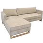 Madison sofa bed chaise lounge left Danny Cream 7