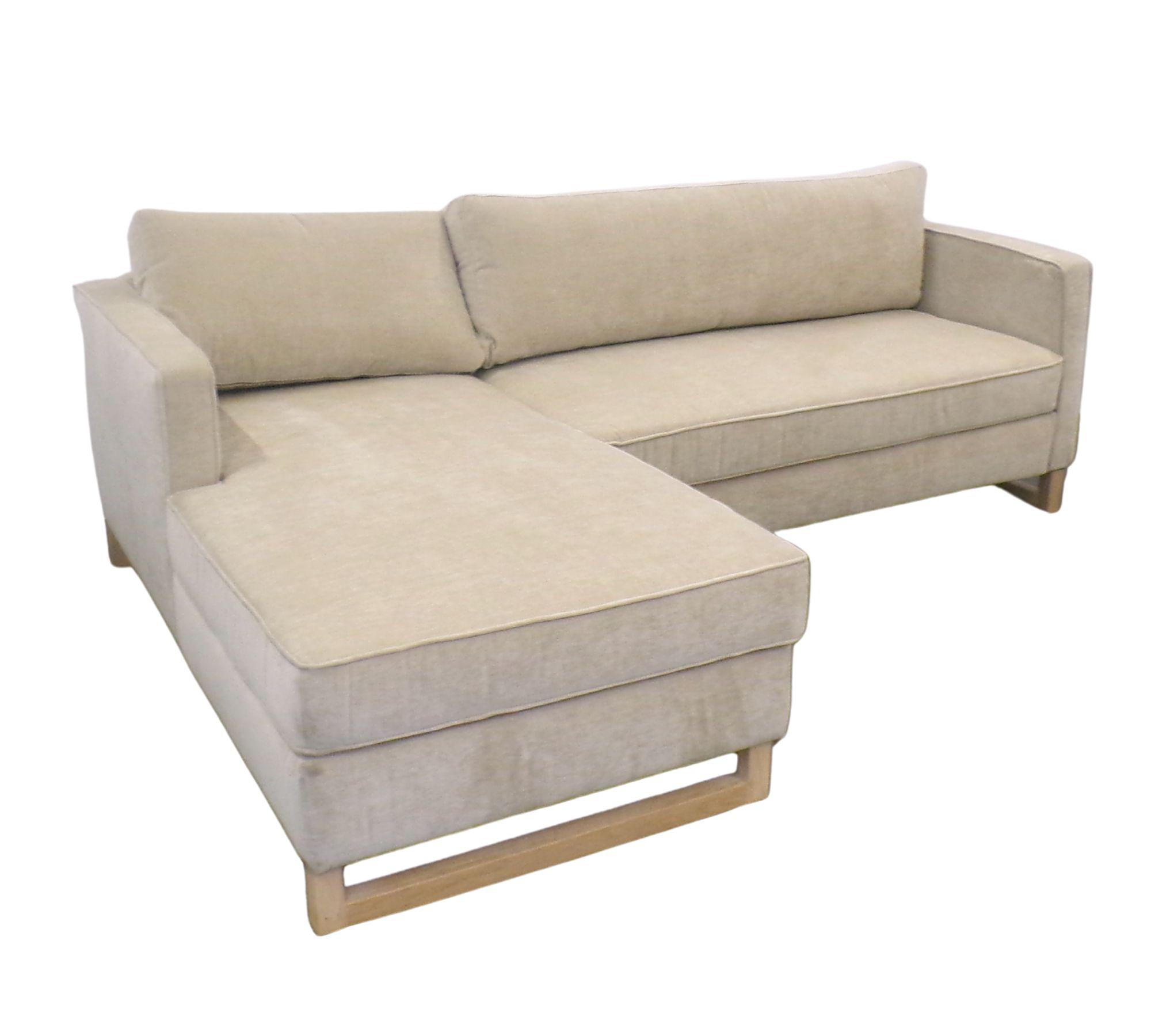 Madison sofa bed chaise lounge left Danny Cream 7