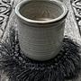 Fringe Raffia Coaster Black 7