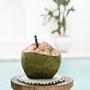 The Seagrass Basket Coaster - White 3