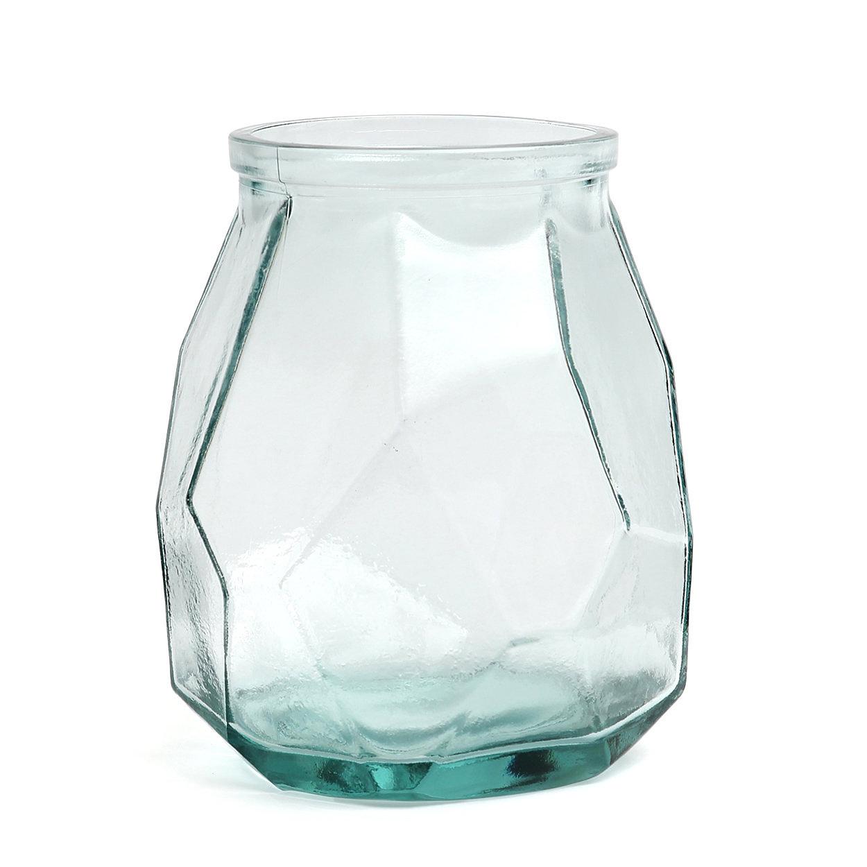 Wide Origami Vase Glass 3