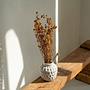 Trendy Vase Grau 1