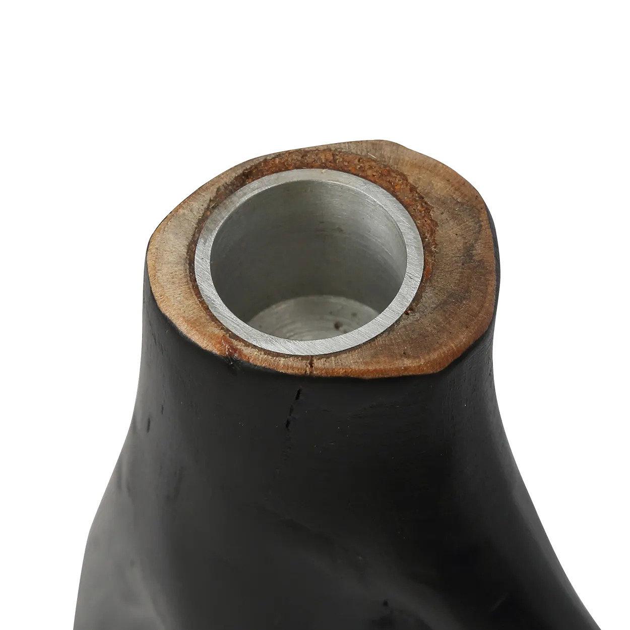 Triple Twig Candle Holder Black 8