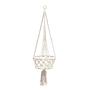 Macramé Plant Hanger White 0