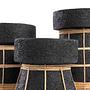 Serene Candle Holder Black 4