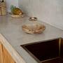 Plate Candle holder Wood 1
