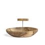 Plate Candle holder Wood 0