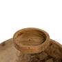 Plate Candle holder Wood 5