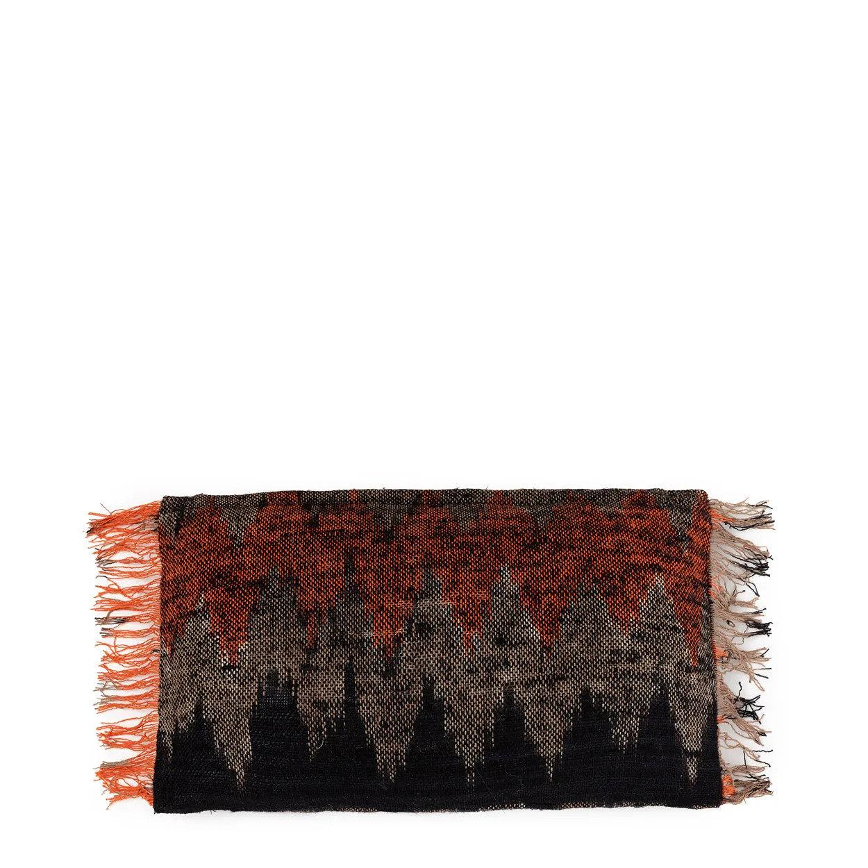 Oh My Gee Kissenbezug Schwarz Orange 30x50cm 0