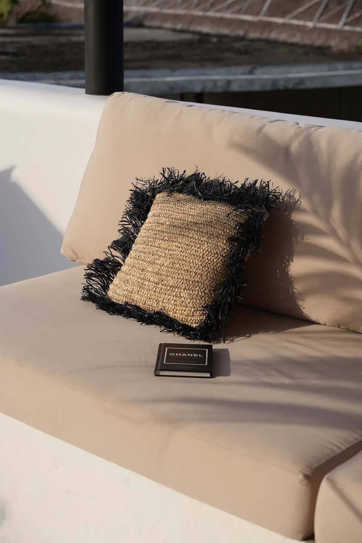 Cushion cover Bast beige 40x40cm 1