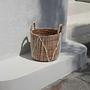 Straight Stitched Basket Macramé 1
