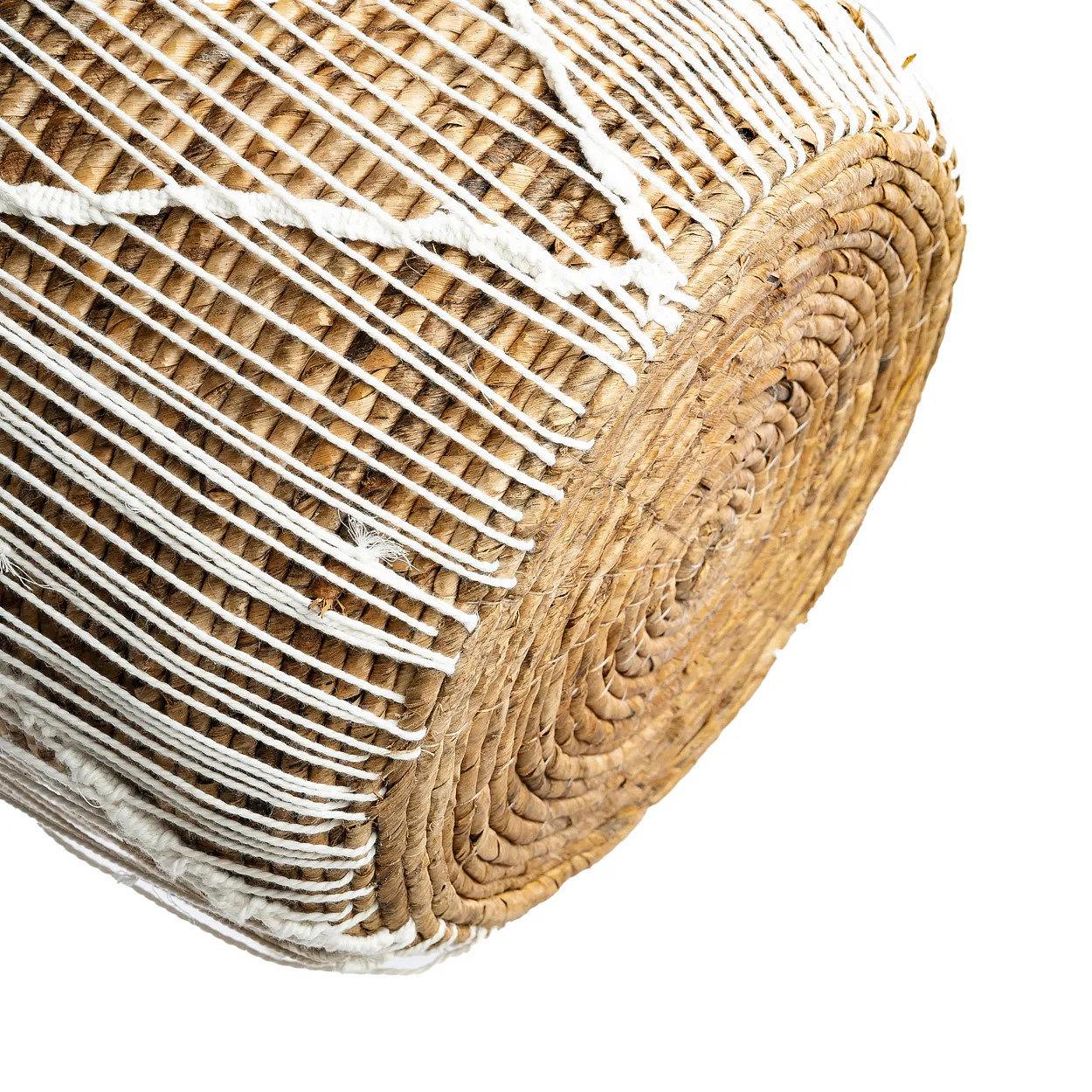 Straight Stitched Basket Macramé 6