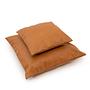 Kissenbezug Leder Braun 3