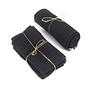 Tablecloth Linen Black 150x200cm 6