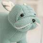 Dog Mini Plush Toy Cotton Blue 3