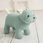 Hund Mini Plüschtier Baumwolle Blau 0
