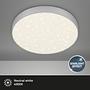 Briloner LED-Deckenleuchte Flame Star I Metall Silber 4