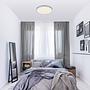 Briloner LED-Deckenleuchte Flame Star I Metall Silber 3