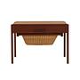 Coffee table teak wood 1970s 0