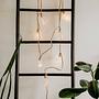 LED-Lichterkette BULB LIGHTS IV Klarglas / Jute 10-flammig 4