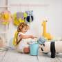 Chick backpack cotton yellow 4