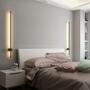 Minimalistische LED Wandleuchte PERSEIS Classic Schwarz 8