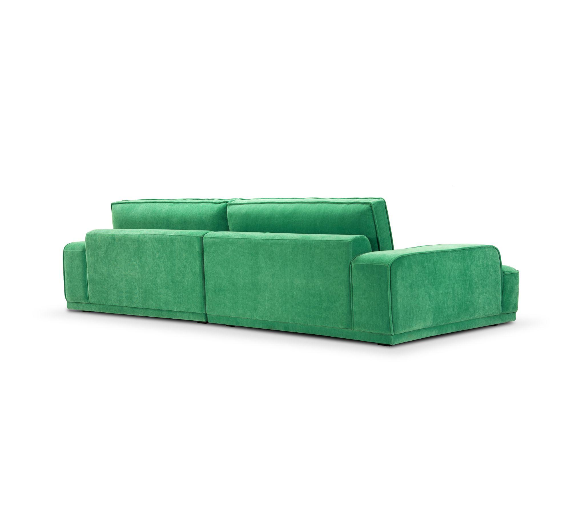 Leonora Sofa 3.5-seater Moss Grass Green 2