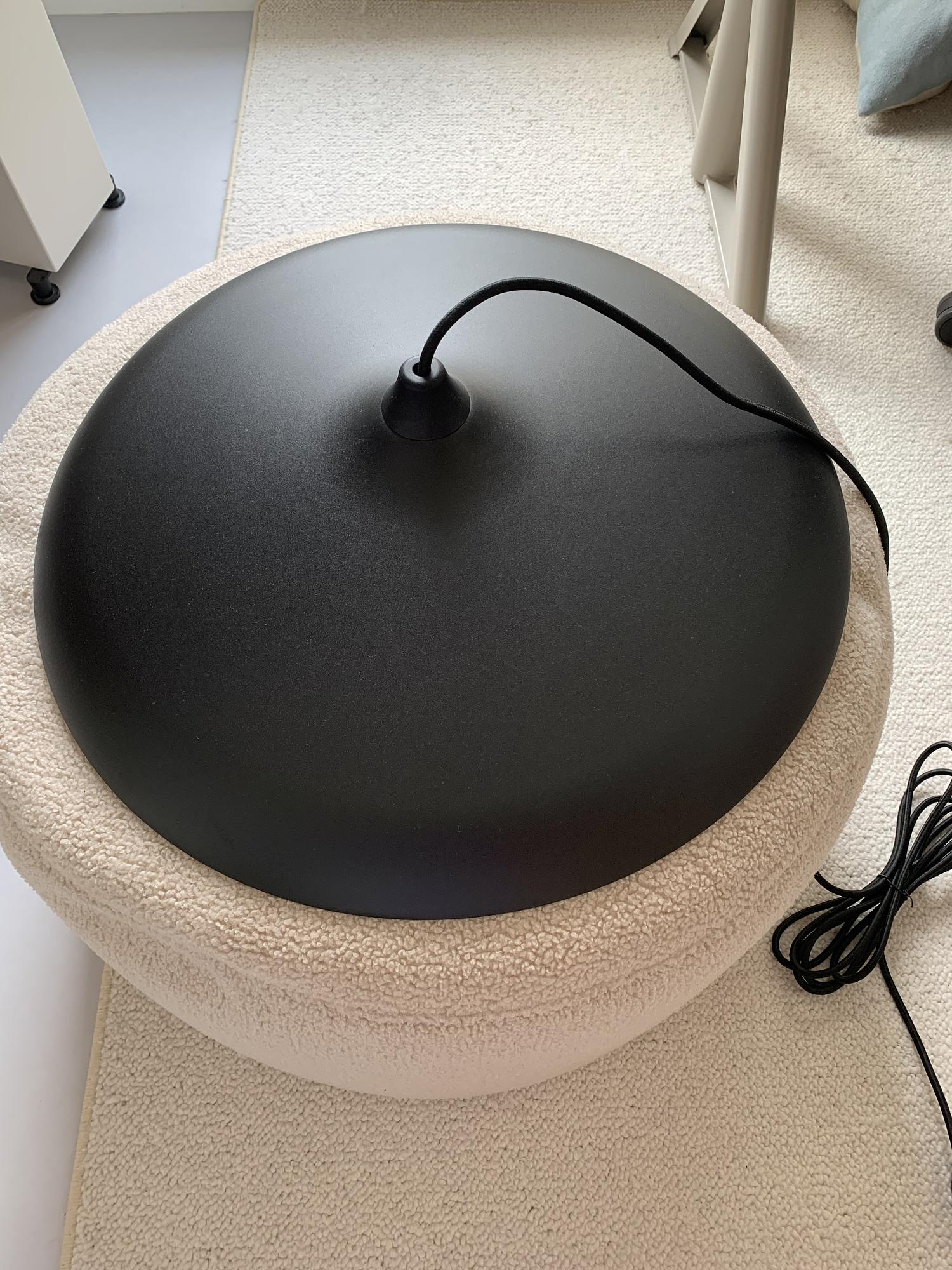 Pendant lamp Aluminum Black 1