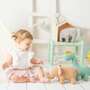 Baby Elephant Plush Toy Cotton Brown 7