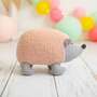 Hedgehog Mini Plush Toy Cotton Pink 3