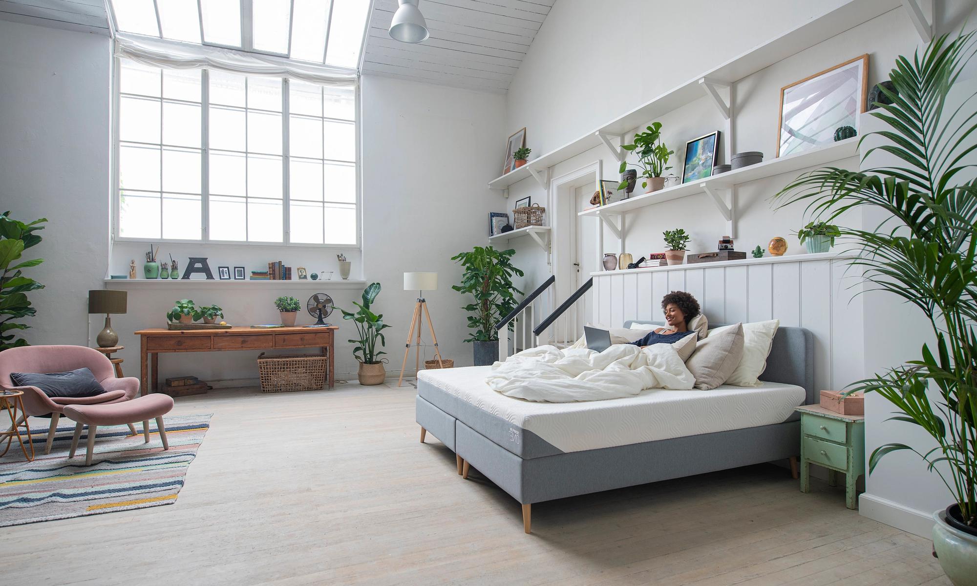 One™ Mattress Medium-soft Grey 80cm Width 6