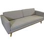 Johan Sofa 3-Sitzer Agnes Brown 4