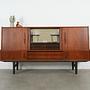Highboard Teak wood 1970s 2