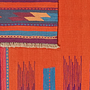 Tappeto Kilim Gashgai arancione 4