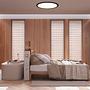 Carlo LED Ceiling Lamp Black 1-light 54 cm 1
