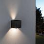 Wall light Cybo Aluminium Grey 1-bulb 4