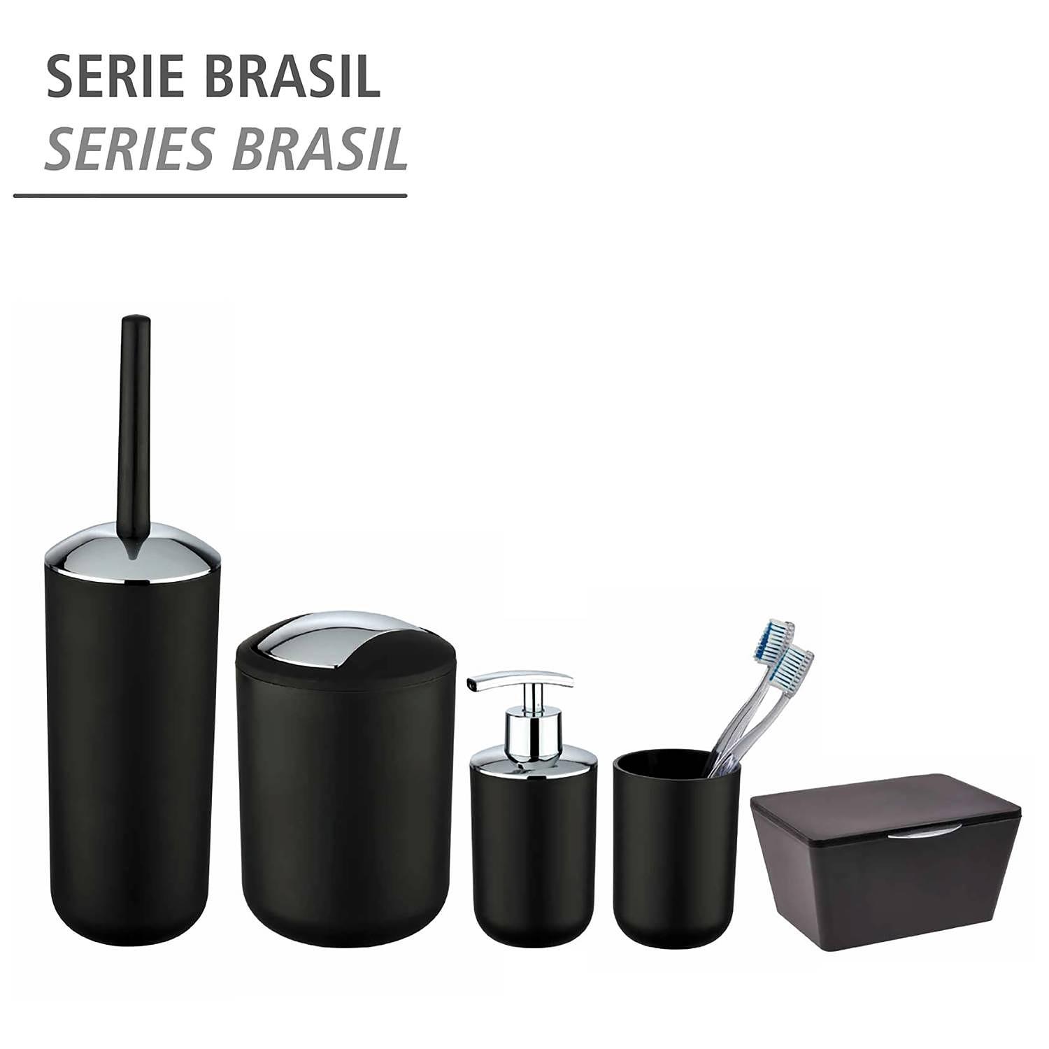 Cosmetic bucket Brazil TPE Capacity: 6.5 L Black 4
