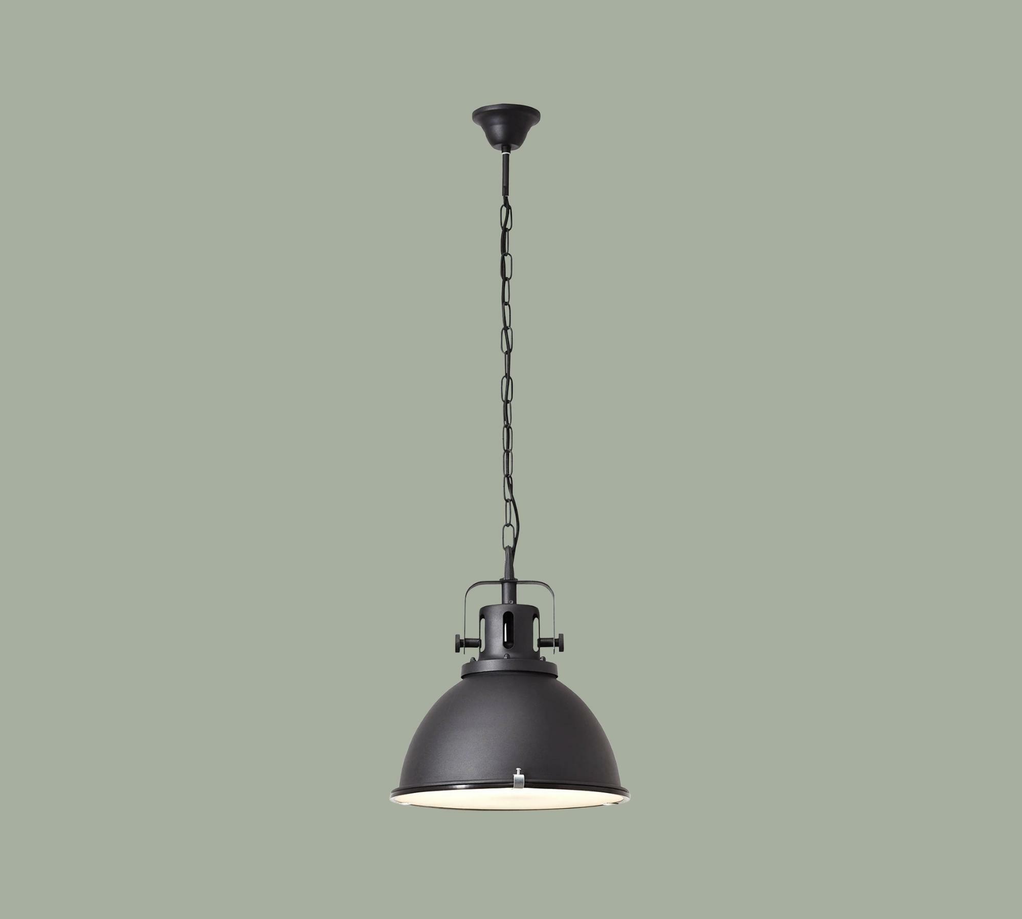 Industrial-Style Pendant Light Black small model 4