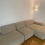 Pyllow Sofa Récamiere Rechts Webstoff Cremeweiß 2