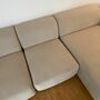 Pyllow Sofa Récamiere Rechts Webstoff Cremeweiß 3