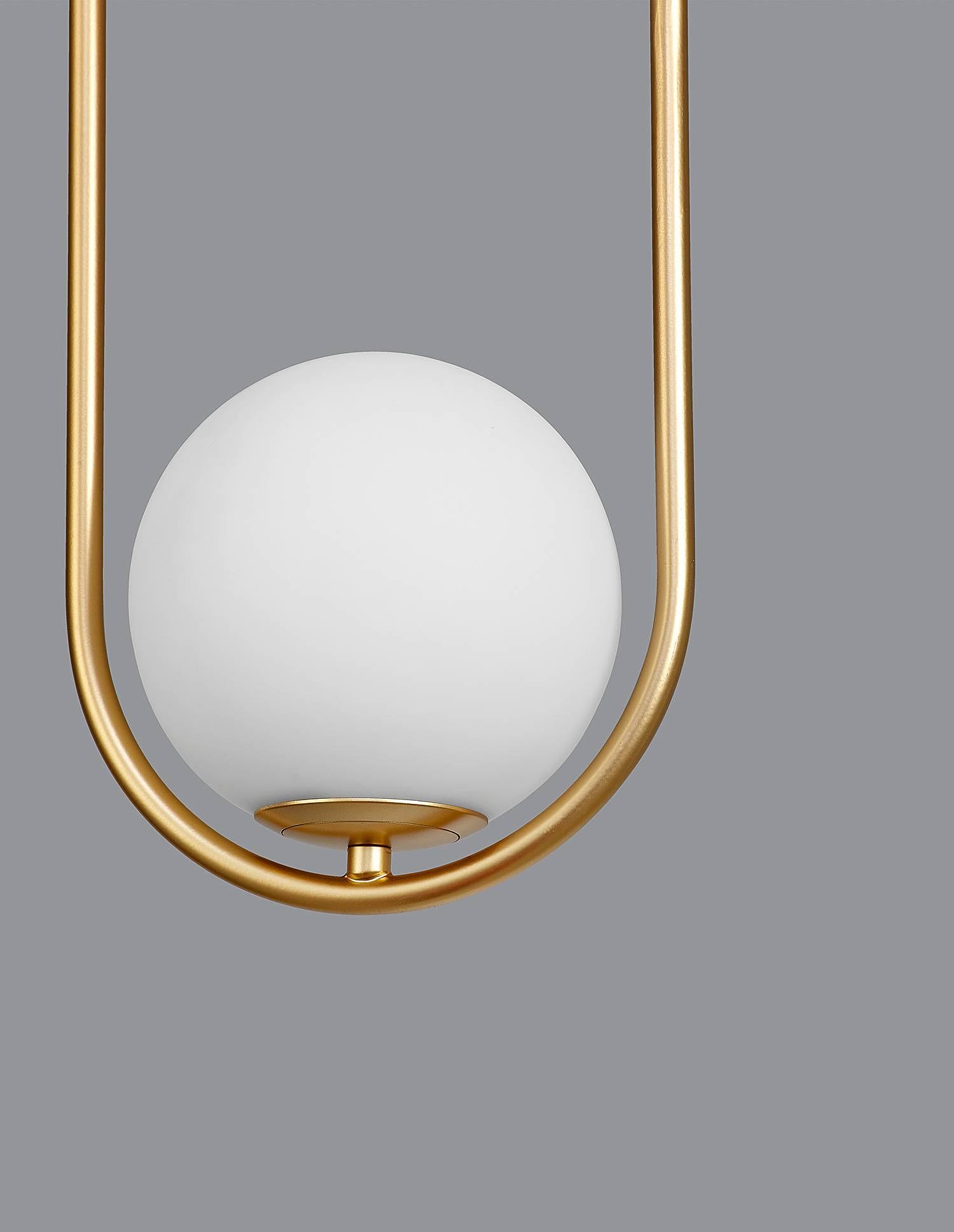 Obitar Pendant Lamp Aluminum Glass 1-light 1