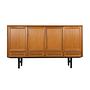 Highboard in rovere anni '60 0