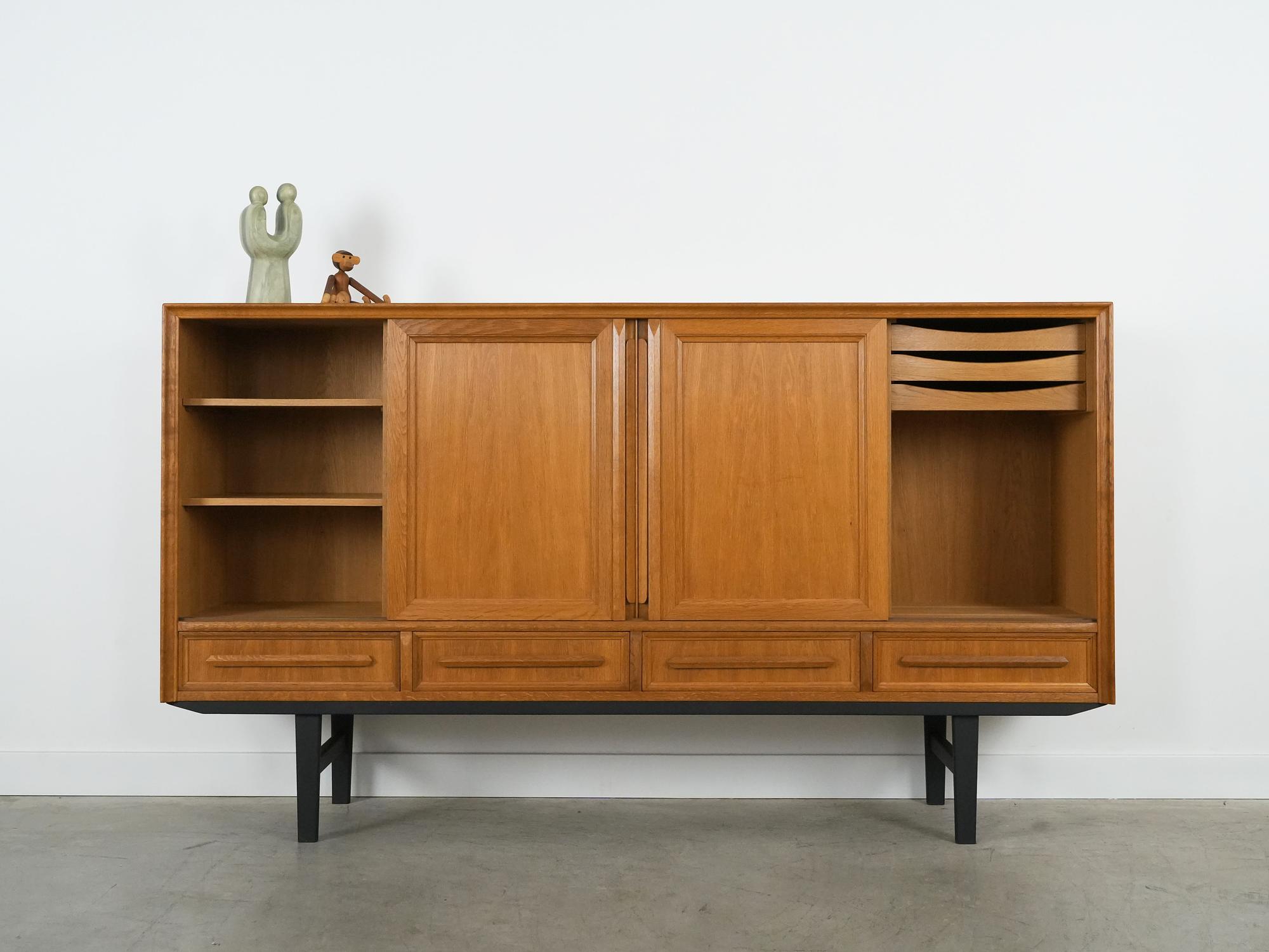 Highboard in rovere anni '60 3