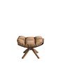 Ottoman Velvet Brown 1