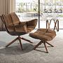 Ottoman Velvet Brown 2