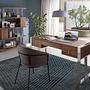 Dining chair Faux leather Brown 6