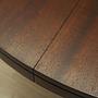 Round Mahogany Table 1970s 5
