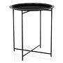 Side table / Coffee table / Sofa table ALLRUND Metal black hjh Living 7